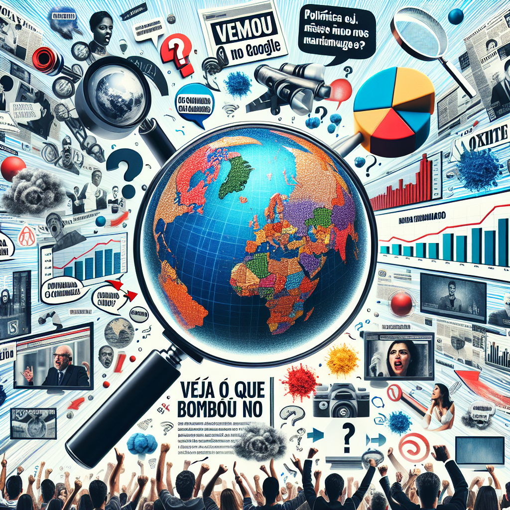 Polêmica e Mais: Veja o Que Bombou no Google