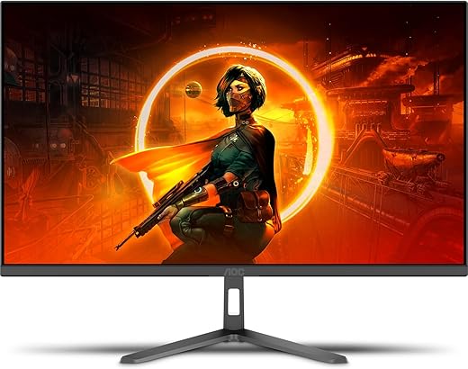 AOC, Monitor Gamer 24” 180Hz, 24G30E, 1ms, HDR, IPS