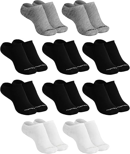 Kit 10 Pares Meias Soquete Sapatilha Invisível Cano Baixo Algodão Mash Unissex
