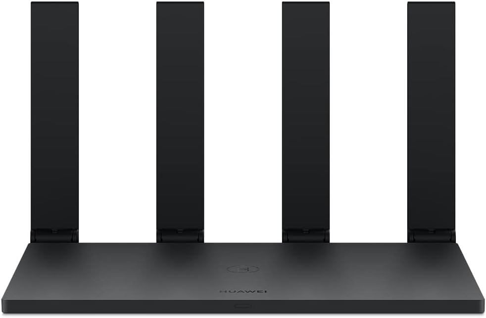 Roteador,HUAWEI AX2S,Wi-Fi 6,HarmonyOS Mesh+,4 Amplificadores,Diagnóstico Wi-Fi com Mapa de Calor,Preto