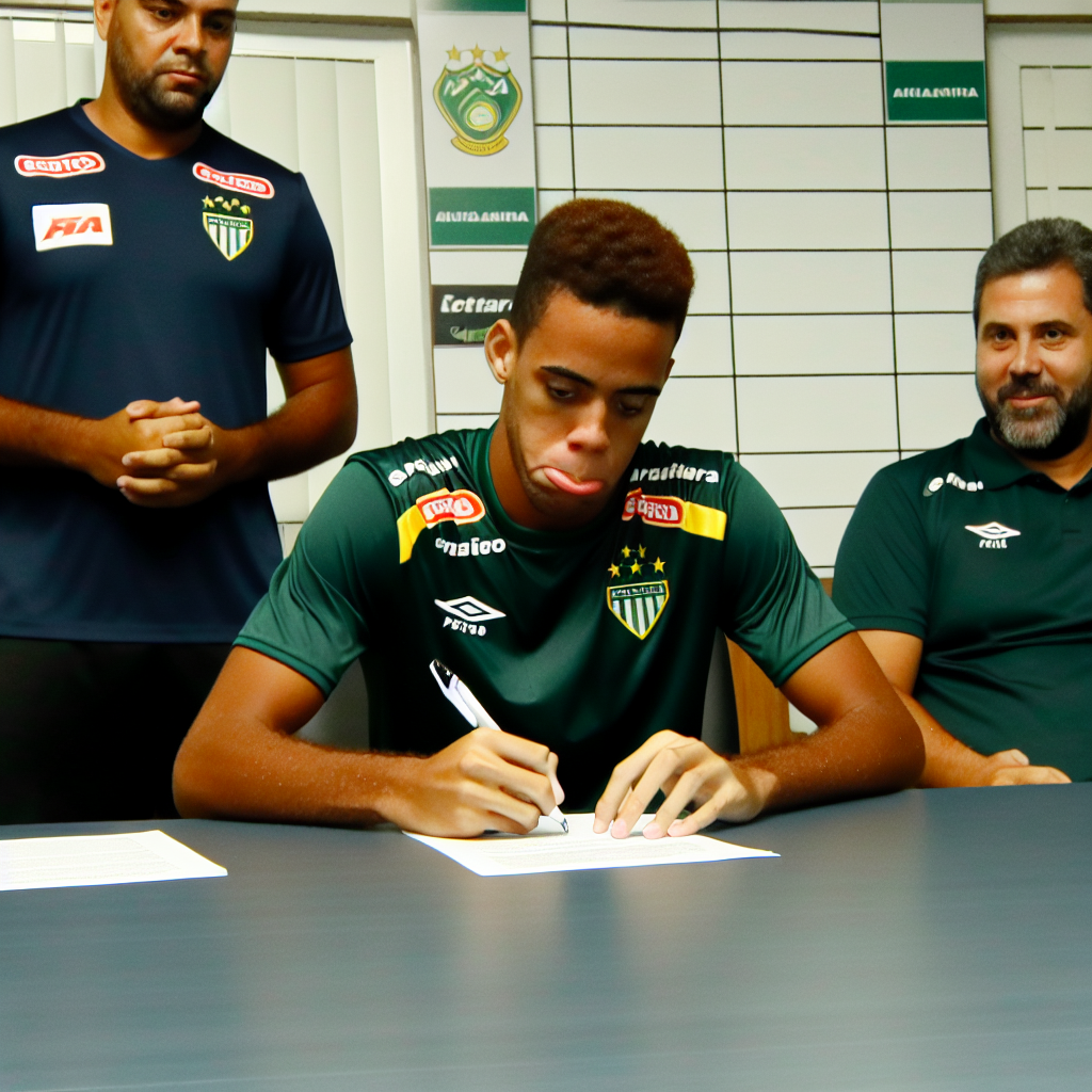 Lourenço assina com o Goiás para a temporada de 2026