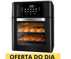 Fritadeira air fryer Oven Mondial AFON-12L-FB 2 em 1 12l 2000w cor preta 127V