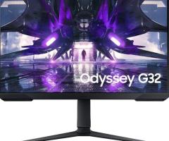 Monitor Gamer Samsung Odyssey G32 27" Full HD, Preto, 110V/220V, 165Hz, FreeSync Premium, HDMI