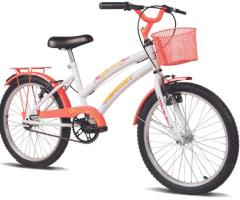 Bicicleta infantil infantil Verden Breeze aro 20 freios v-brakes cor salmão