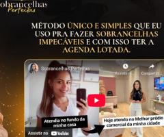 Sobrancelhas Perfeitas método único e simples pra fazer sobrancelhas