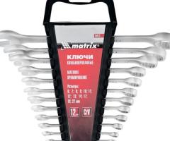 Jogo de Chave Combinada 6 a 22mm com 12 Peças