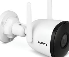 Câmera Inteligente Wi-Fi iM5 SC Full HD Branca Intelbras