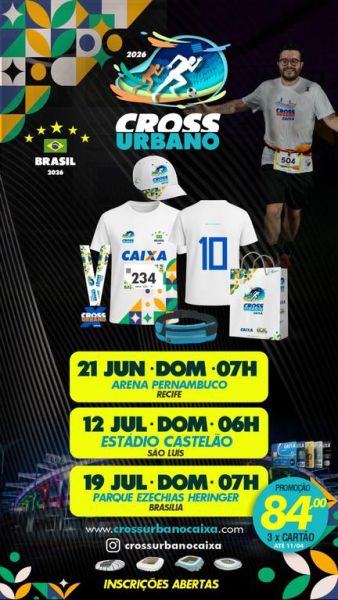 Cross Urbano: Corrida dos Estádios na Copa do Mundo - Participe!