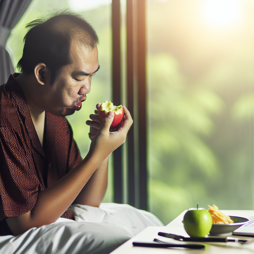 Maçã antes de dormir? Veja o efeito inesperado no seu corpo