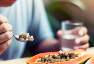 Mamão pela manhã pode mudar seu intestino mais rápido do que você imagina