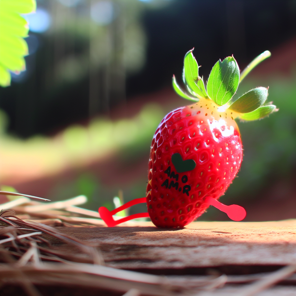 Morango do amor fácil e rápido