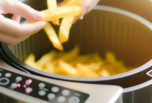 Receita de batata frita na air fryer sequinha