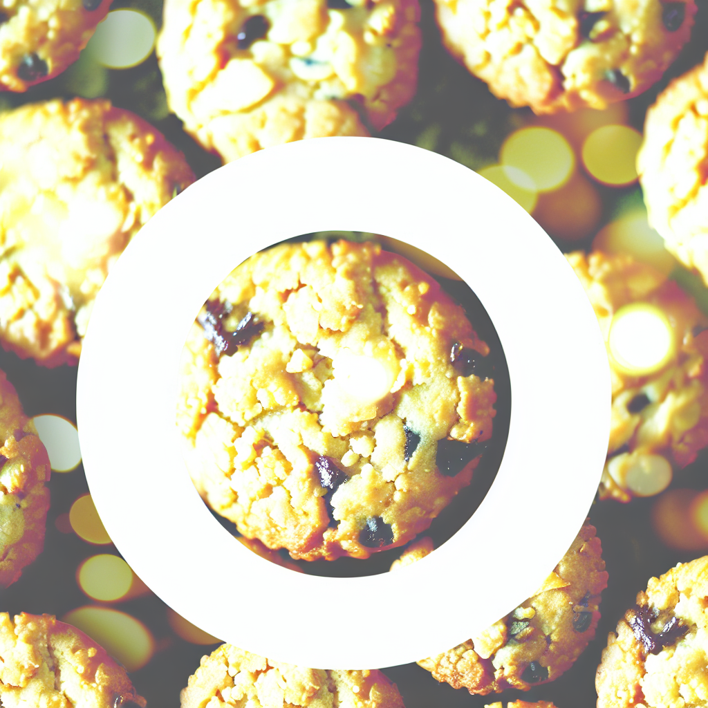 Receita de biscoito do Round 6 crocante