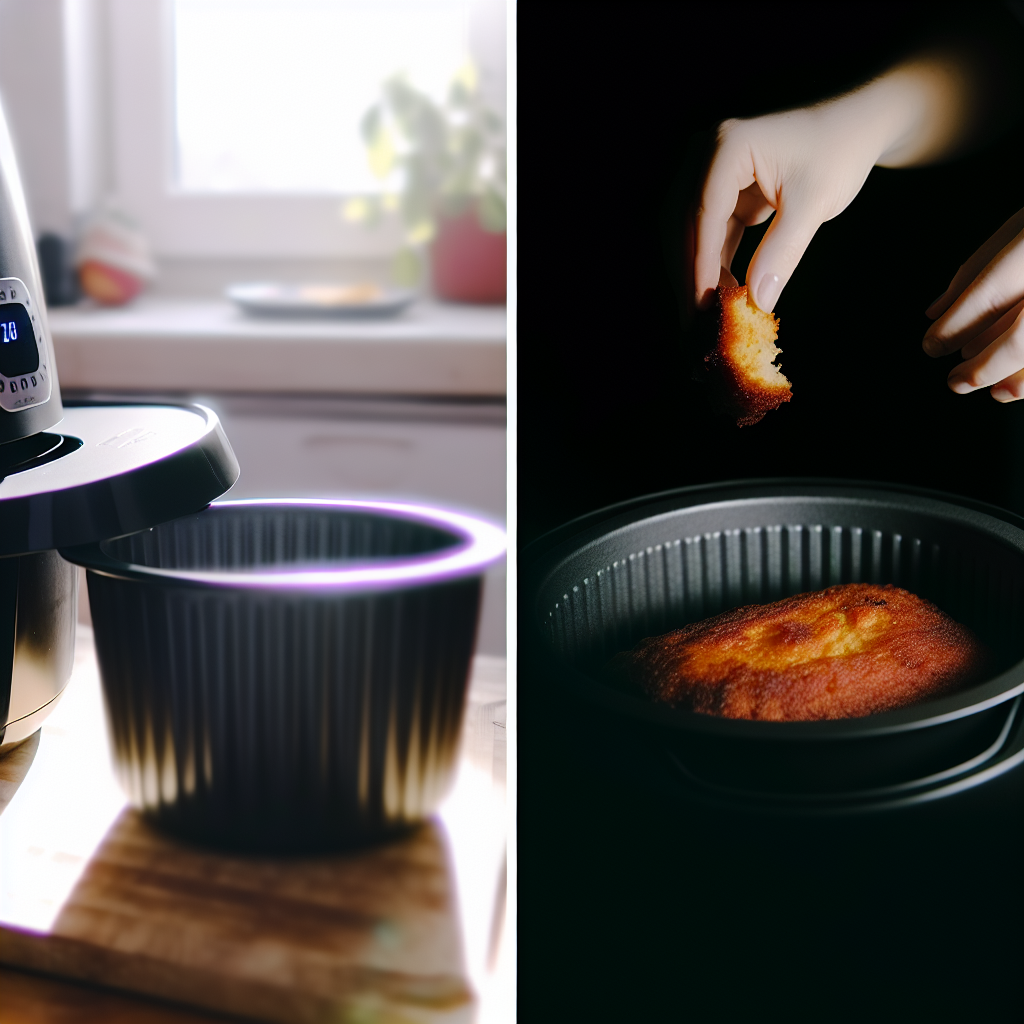 Receita de bolo na air fryer simples