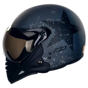 Capacete Peels F21 Old Tank Preto Chumbo Fosco